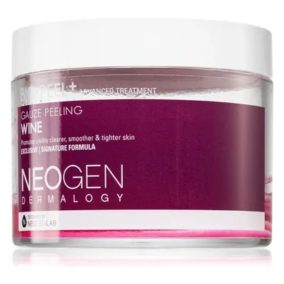 Neogen Dermalogy Bio-Peel+ Gauze Peeling Wine peelingové pleťové tamponky pro vyhlazení pleti a 