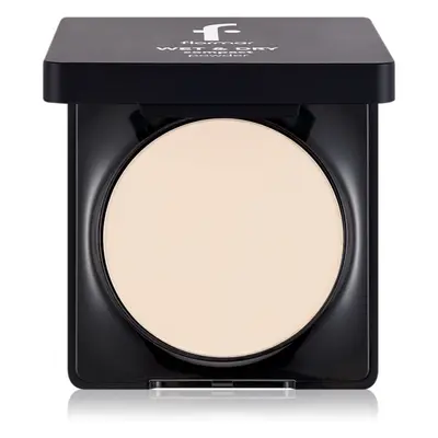 flormar Wet & Dry Compact Powder sjednocující kompaktní pudr odstín 004 Sandy Vanilla 10 g