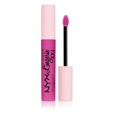 NYX Professional Makeup Lip Lingerie XXL tekutá rtěnka s matným finišem odstín 20 - Knockout 4 m