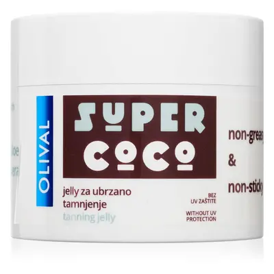 Olival SUPER Coco hydratační gel krém pro urychlení opalování 100 ml