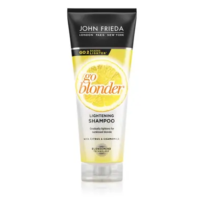 John Frieda Sheer Blonde Go Blonder zesvětlující šampon pro blond vlasy 250 ml