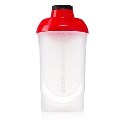 Body Attack Shaker sportovní šejkr bez obsahu BPA barva Transparent 600 ml