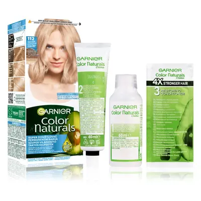 Garnier Color Naturals Creme barva na vlasy odstín 112 Extra Light Iridescent Blond 1 ks