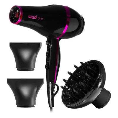 Wad Bris Hair Dryer fén na vlasy Black/Pink 1 ks