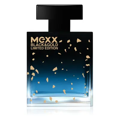 Mexx Black & Gold Limited Edition toaletní voda pro muže 50 ml