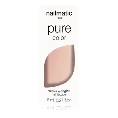 Nailmatic Pure Color lak na nehty ELSA-Beige Transparent / Sheer Beige 8 ml