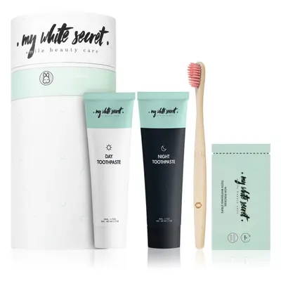 My White Secret Smile Beauty Care Gift Pack sada zubní péče pro zářivý úsměv