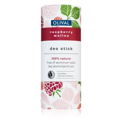 Olival Natural Raspberry tuhý deodorant bez obsahu hliníkových solí 40 g