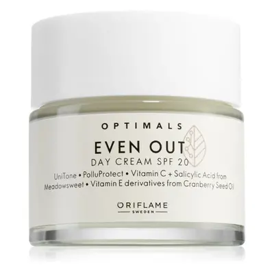 Oriflame Optimals Even Out denní krém proti pigmentovým skvrnám SPF 20 50 ml