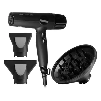 Wad Elite Pro Hair Dryer fén na vlasy Black 1 ks