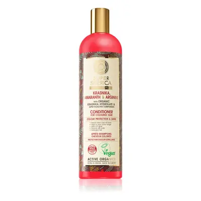 Natura Siberica Krasnika, Amaranth & Arginine vyživující balzám pro barvené vlasy 400 ml