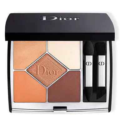 DIOR Diorshow 5 Couleurs Couture Velvet Limited Edition paletka očních stínů odstín 629 Coral Pa