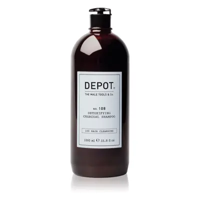 Depot No. 108 Detoxifying Charcoal Shampoo čisticí detoxikační šampon pro všechny typy vlasů 100