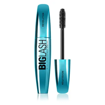 Makeup Revolution Big Lash Volume voděodolná řasenka pro objem odstín Black 8 ml