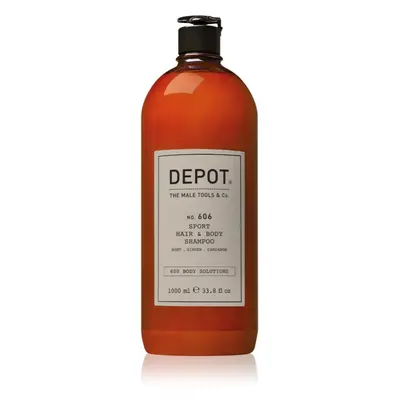 Depot No. 606 Sport Hair & Body šampon na vlasy a tělo 1000 ml