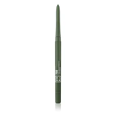 3INA The 24H Automatic Eye Pencil dlouhotrvající tužka na oči odstín 759 - Olive green 0,28 g