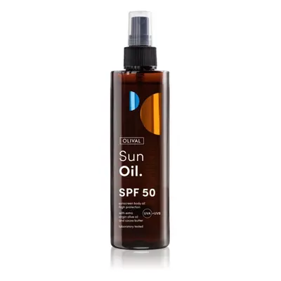 Olival Sun Oilé olej na opalování s vyživujícím účinkem SPF 50 200 ml