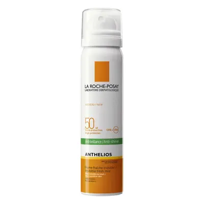 La Roche-Posay Anthelios osvěžující sprej na obličej proti lesku pleti SPF 50 75 ml