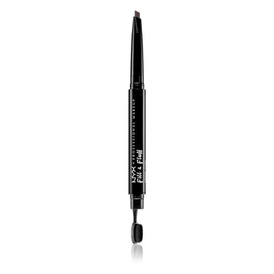 NYX Professional Makeup Fill & Fluff pomáda na obočí v tužce odstín 05 - Ash Brown 0,2 g