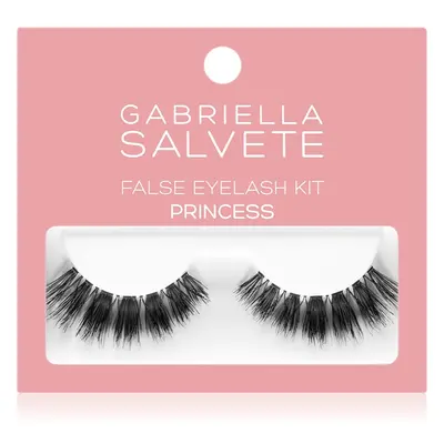 Gabriella Salvete False Eyelash Kit umělé řasy s lepidlem typ Princess 1 ks