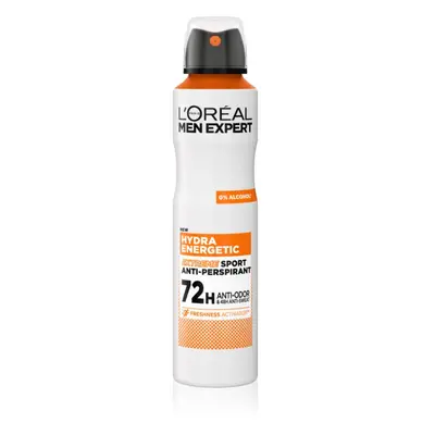 L’Oréal Paris Men Expert Hydra Energetic antiperspirant ve spreji proti zápachu a pocení 150 ml