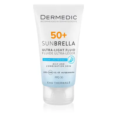 Dermedic Sunbrella emulze na opalování pro mastnou pleť SPF 50+ 40 ml