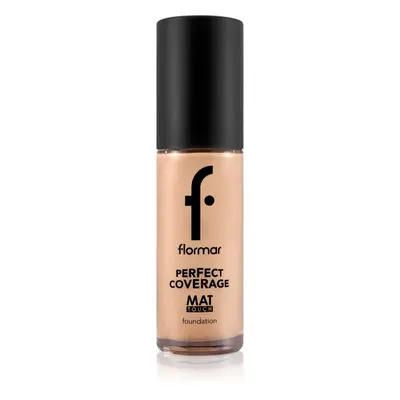 flormar Perfect Coverage Mat Touch Foundation matující make-up pro smíšenou až mastnou pokožku o