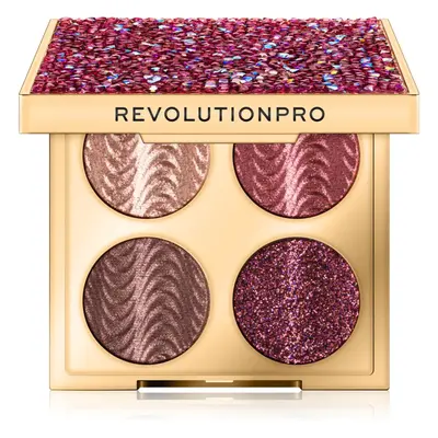 Revolution PRO Ultimate Eye Look paletka očních stínů odstín Pink Topaz 3.2 g