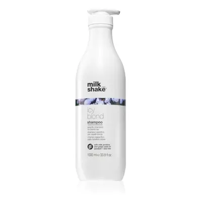 Milk Shake Icy Blond Shampoo šampon neutralizující žluté tóny pro blond vlasy 1000 ml