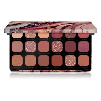 Makeup Revolution Forever Flawless paleta očních stínů odstín 18 x 1.1 g