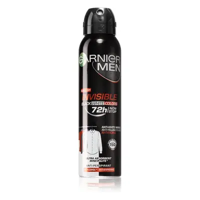 Garnier Men Mineral Neutralizer antiperspirant ve spreji proti bílým skvrnám 72h 150 ml