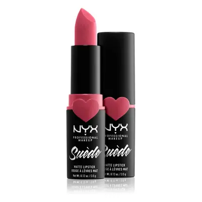 NYX Professional Makeup Suede Matte Lipstick matná rtěnka odstín 27 Cannes 3.5 g