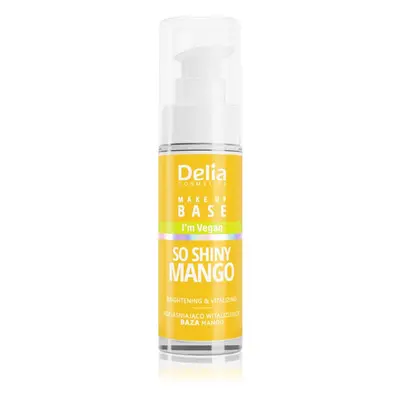 Delia Cosmetics So Shiny Mango rozjasňující podkladová báze 30 ml