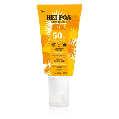 Hei Poa Suncare mléko na opalování na obličej a tělo SPF 50 150 ml