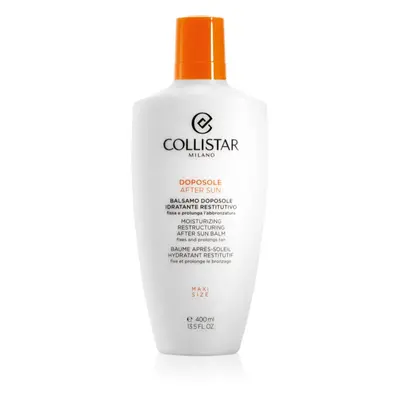 Collistar After Sun Moisturizing Restructuring After Sun Balm tělový balzám po opalování 400 ml