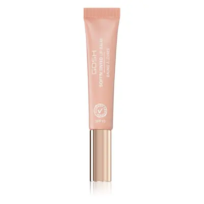 Gosh Soft`n Tinted tónující balzám na rty SPF 15 odstín Nougat 8 ml