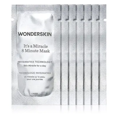 WONDERSKIN It's A Miracle 8 Minute vyhlazující maska na obličej 8x3 g