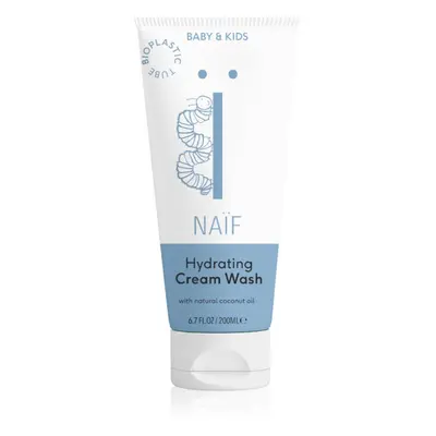 Naif Baby & Kids Hydrating Cream Wash hydratační sprchový krém pro děti od narození 200 ml