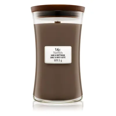 Woodwick Sand & Driftwood vonná svíčka s dřevěným knotem 609.5 g