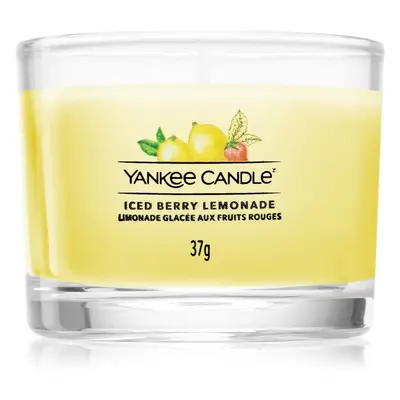 Yankee Candle Iced Berry Lemonade votivní svíčka glass 37 g