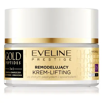 Eveline Cosmetics Gold Peptides liftingový krém pro zralou pleť 70+ 50 ml