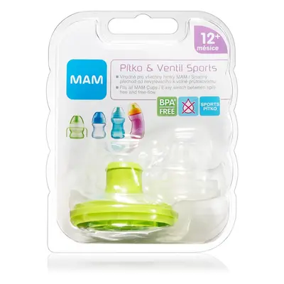 MAM Baby Bottles Spout & Valve Sports sada pro děti 12m+ 1 ks