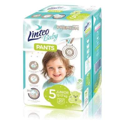 Linteo Baby Pants jednorázové plenkové kalhotky Junior Premium 12-17 kg 20 ks