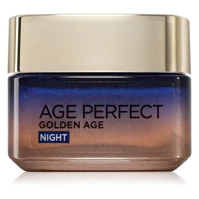 L’Oréal Paris Age Perfect Golden Age noční protivráskový krém pro zralou pleť 60+ 50 ml