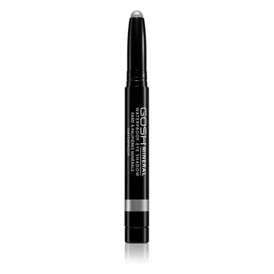 Gosh Mineral Waterproof dlouhotrvající oční stíny v tužce voděodolné odstín 006 Metallic Grey 1,