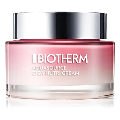 Biotherm Aquasource Cica Nutri Cream výživný hydratační krém pro suchou až velmi suchou citlivou