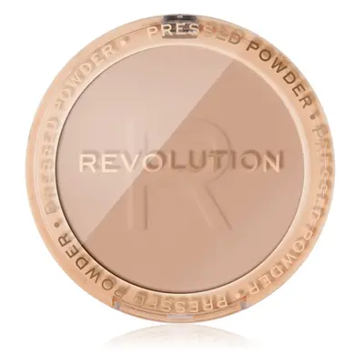 Makeup Revolution Reloaded jemný kompaktní pudr odstín Vanilla 6 g