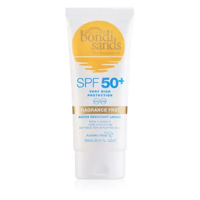 Bondi Sands SPF 50+ Fragrance Free opalovací krém na tělo SPF 50+ bez parfemace 150 ml