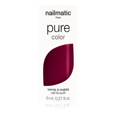 Nailmatic Pure Color lak na nehty FAYE-Bordeaux Red 8 ml