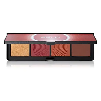 Smashbox Halo Sculpt + Glow Face Palette paletka rozjasňovačů a tvářenek odstín Berry Saturation